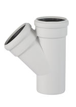 Derivación 45° PP Ostendorf/Crearplast-Skolan Safe, DN/OD 110 - 110 mm